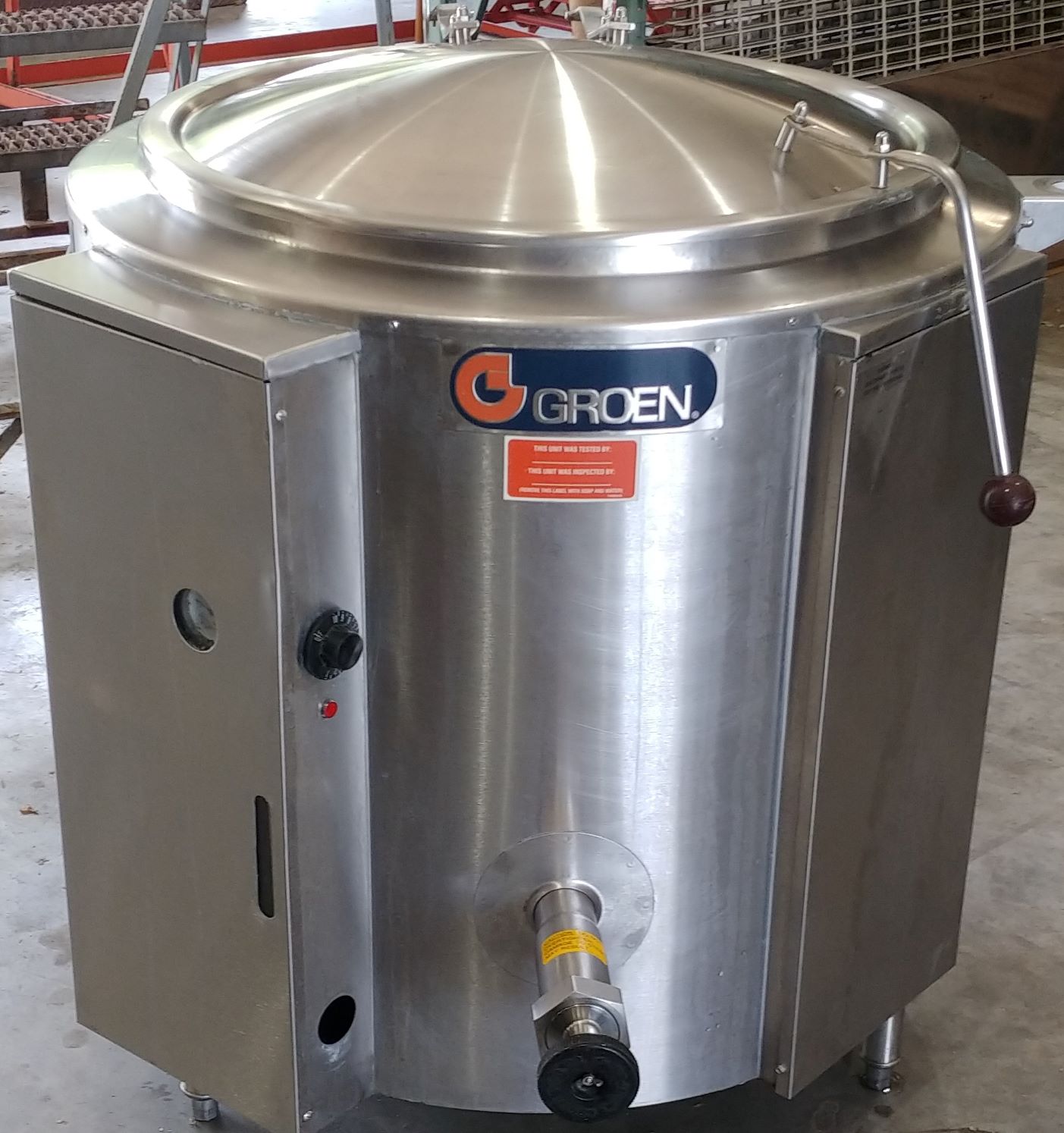 Groen 40 gallon Self contained Electric kettle Production Processing
